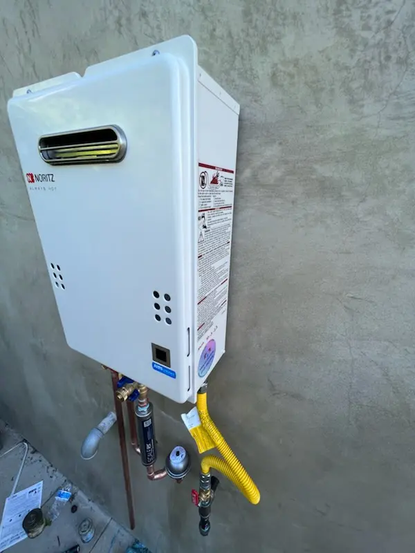 Tankless water heater installation for Carmerville homes